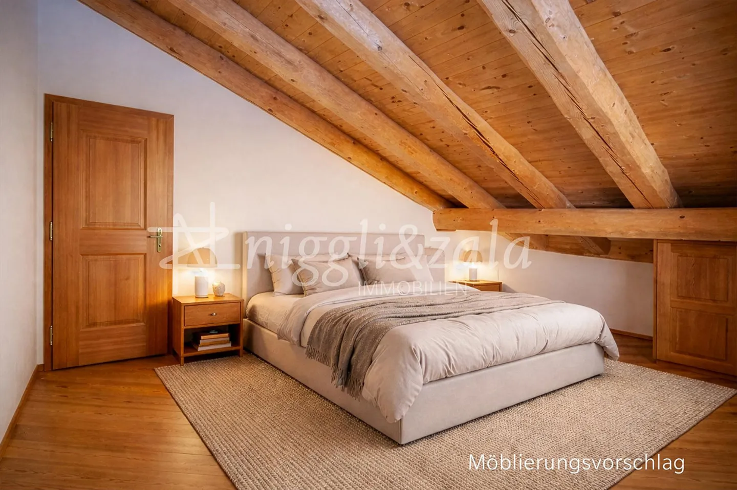 Sunny Attic Apartment with Alpine Flair and Breathtaking View - Photo 3 of 5
