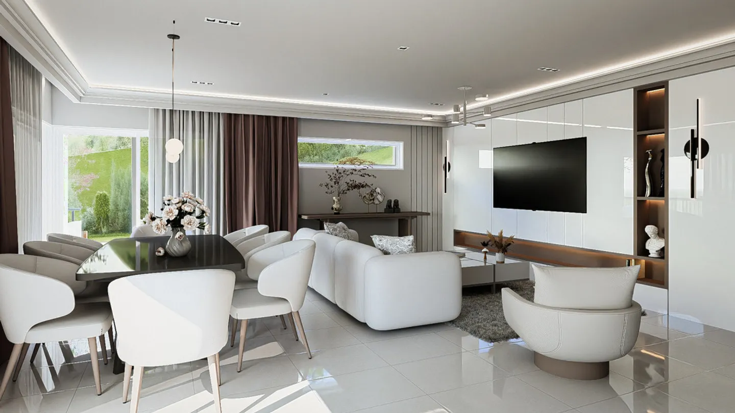 Bella casa bifamiliare con 4,5 stanze e terreno privato - Foto 4 di 22
