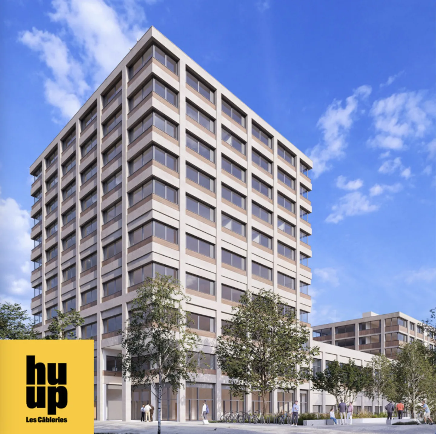 Vaudbureaux Minergie office spaces of 700 m2 divisible from 350 m2 at the foot of metro M1 and CFF station - Photo 7 of 11