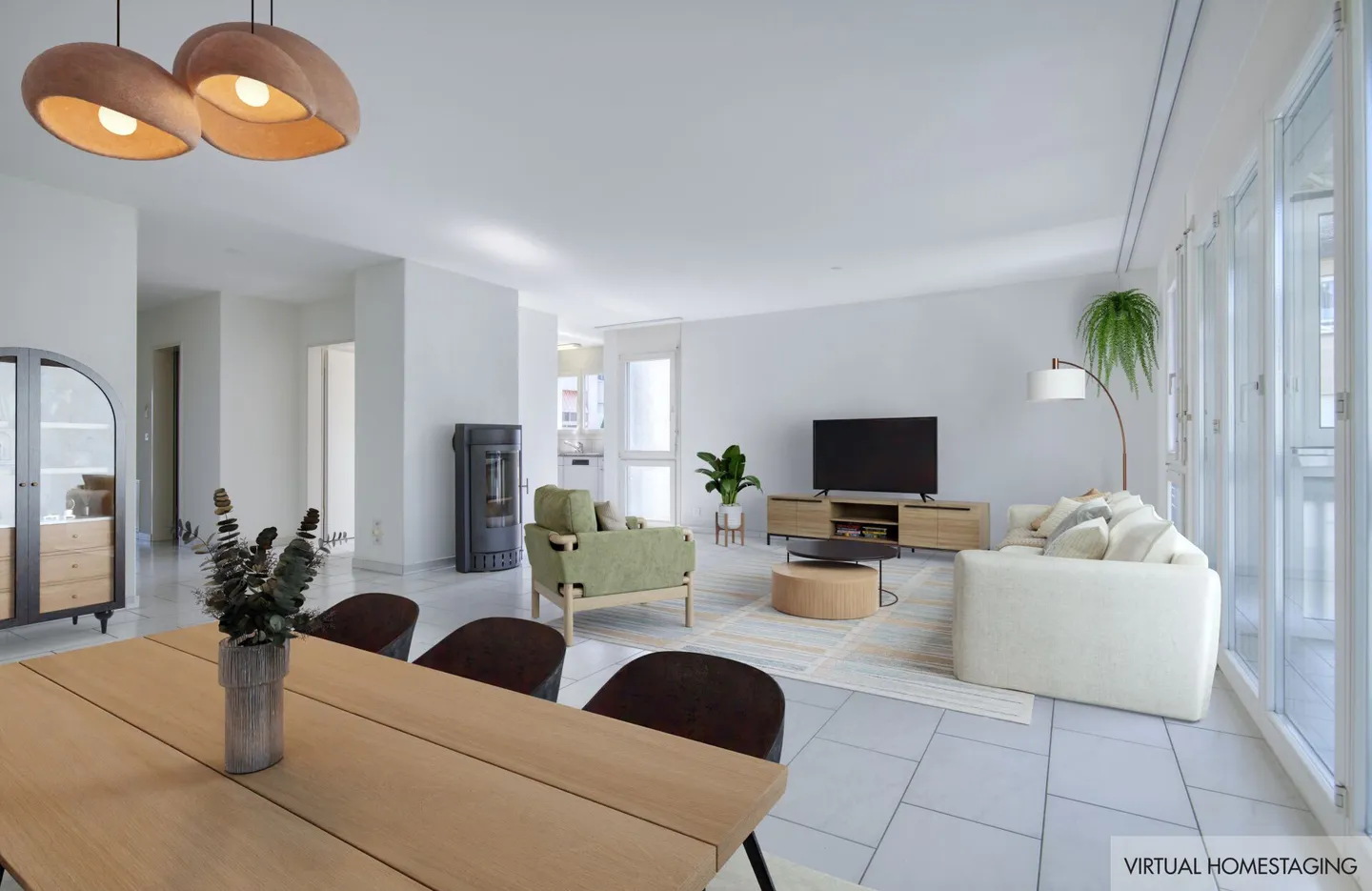 Luminoso appartamento di 4½ stanze con balcone giardino d'inverno - Foto 1 di 13