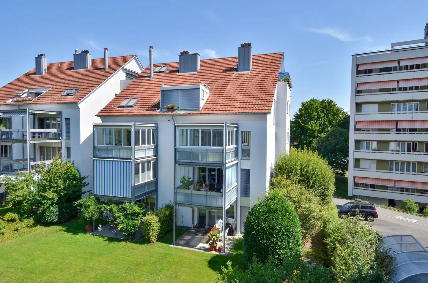 Luminoso appartamento di 4½ stanze con balcone giardino d'inverno - Foto 10 di 13