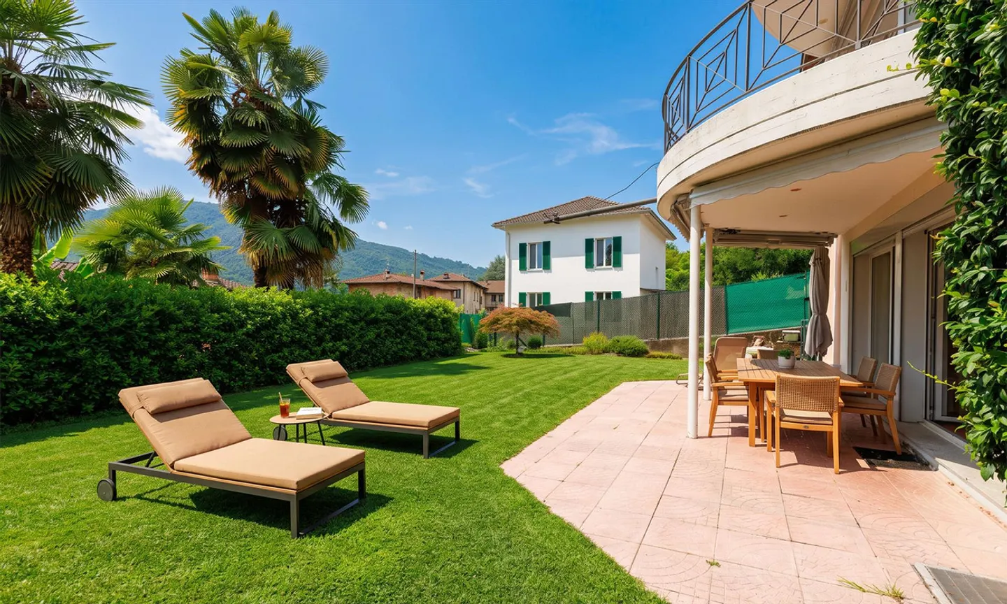 SPLENDIDE VILLA 7.5 PIÈCES AVEC JARDIN PRIVÉ À MONTEGGIO - Photo 8 sur 12