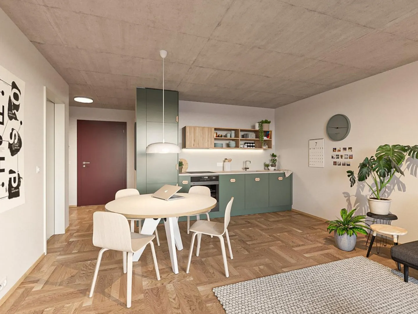 2.5 Room Apartment in Biel - Photo 1 of 5