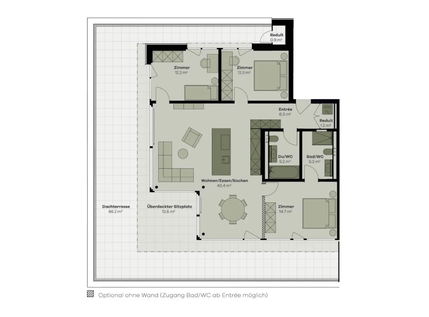 vivid - ÉLÉGANT, ENCADRÉ ET SCÉNIQUE VIVRE À BOLLIGEN - Photo 5 sur 7