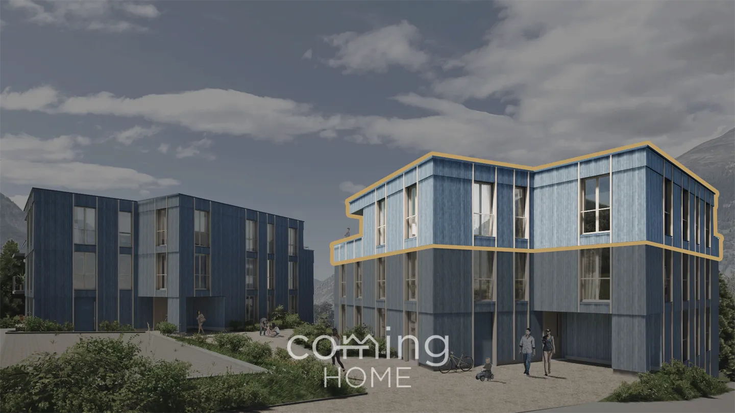 Stylish penthouse apartment in Ried-Brig with 5.5 rooms and panoramic view - Photo 3 of 6