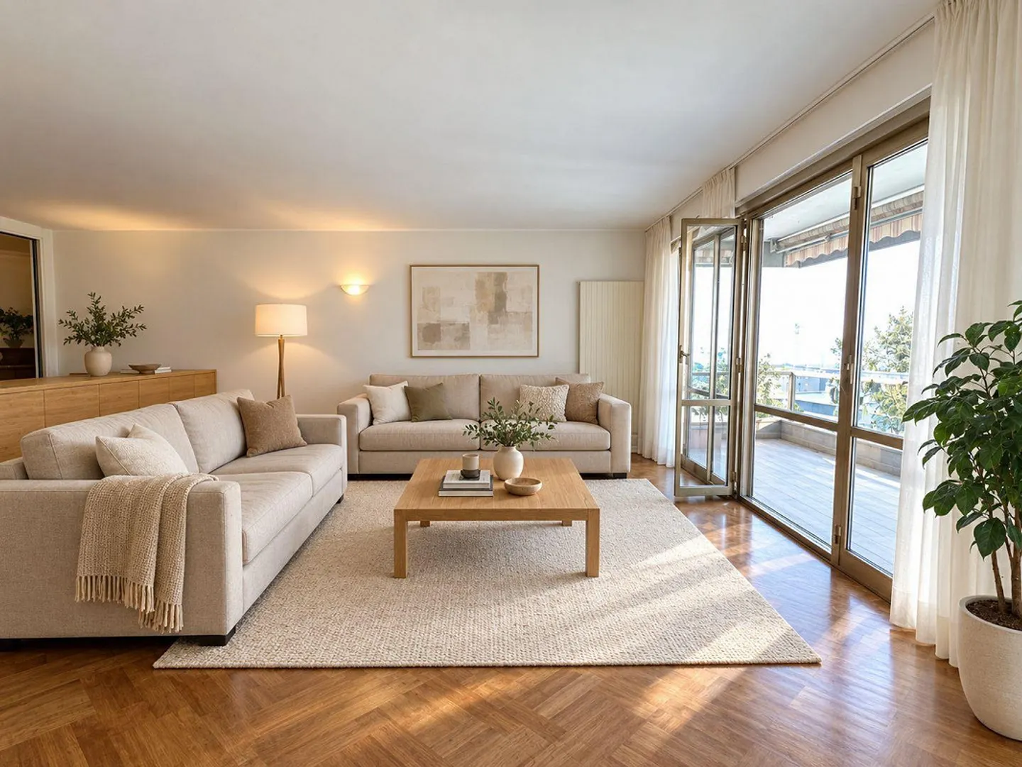 Lugano Castagnola – Elegant duplex apartment with lake view and spacious living areas - Photo 1 of 14