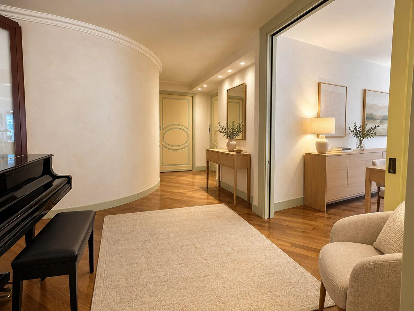 Lugano Castagnola – Elegant duplex apartment with lake view and spacious living areas - Photo 9 of 14