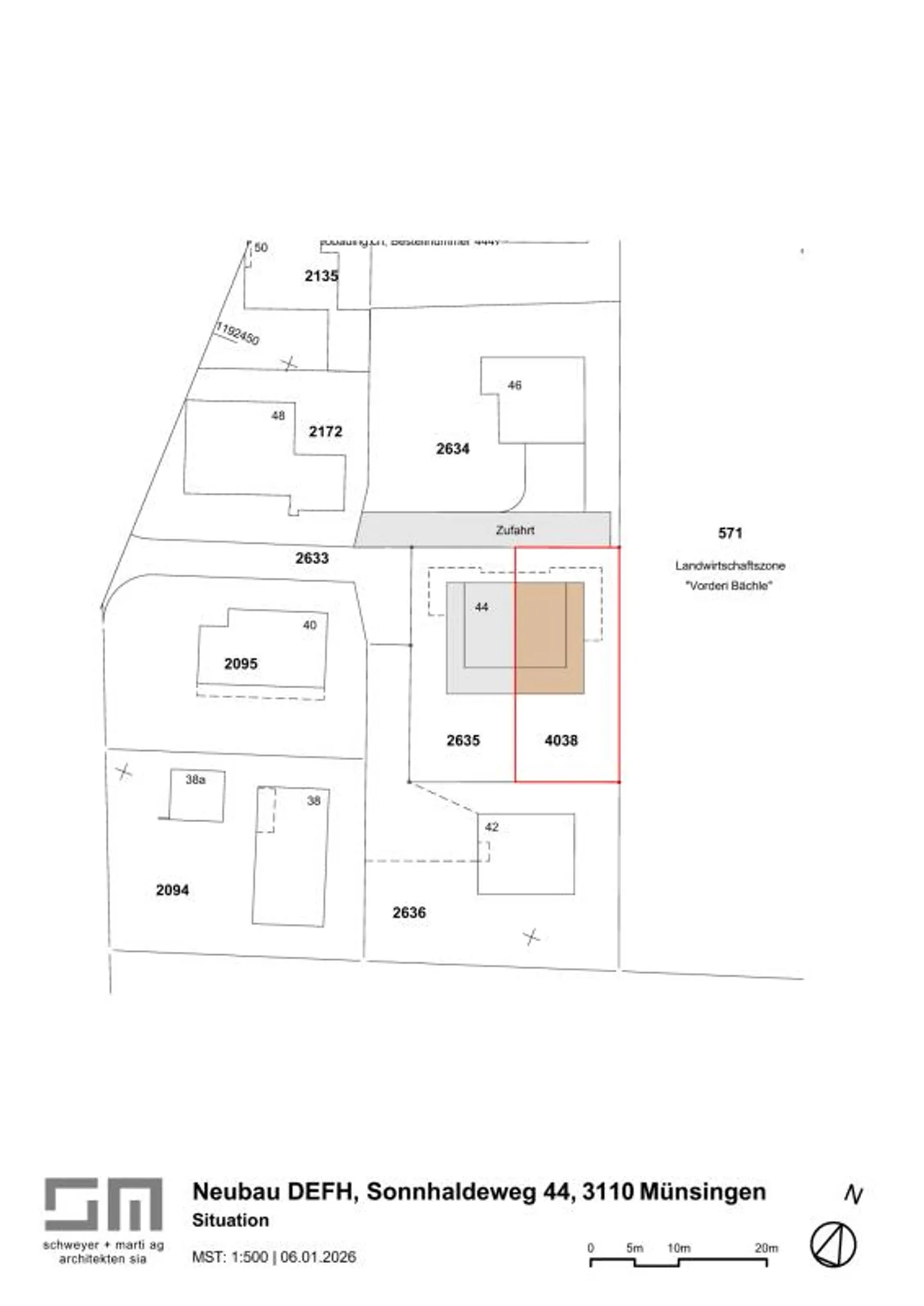 Grosszügie Haushälfte (Neubau) mit Blick ins Grüne zu verkaufen - Foto 8 von 13
