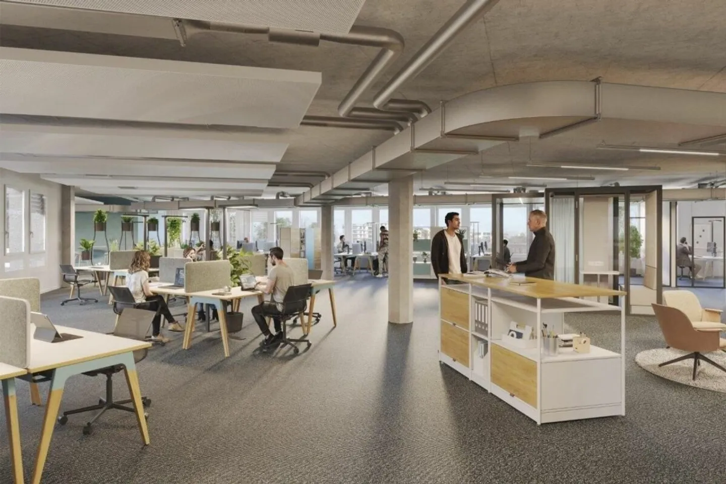 Do you already know SOO!? Office spaces from 400m² - Photo 4 of 8