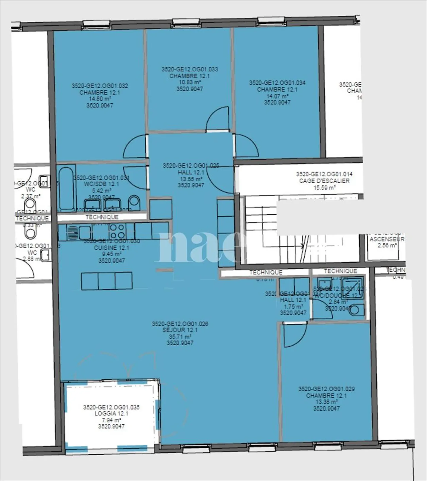 5.5-room apartment - Photo 2 of 2