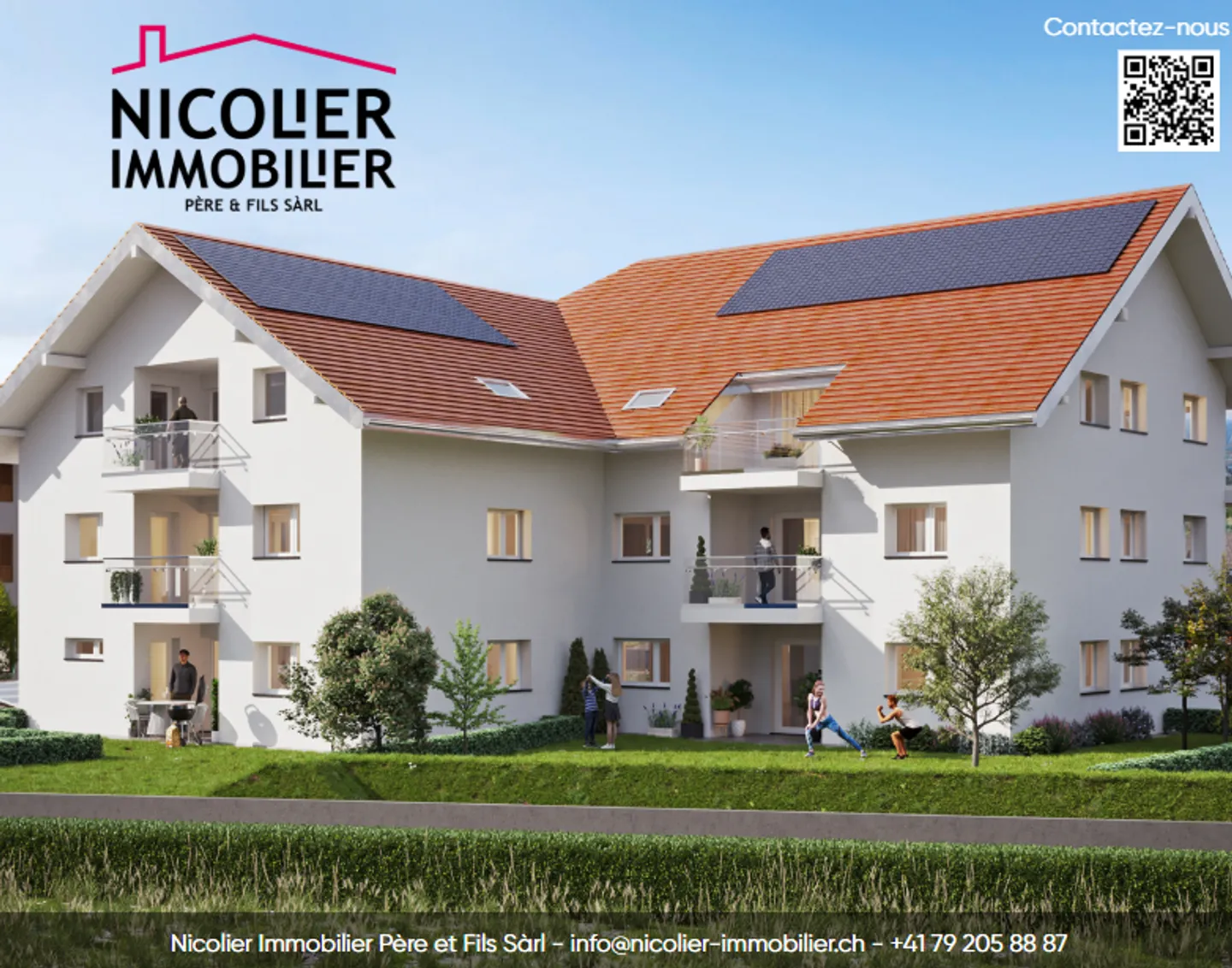 New 2.5-room apartment in Corcelles-près-Payerne - Photo 1 of 4
