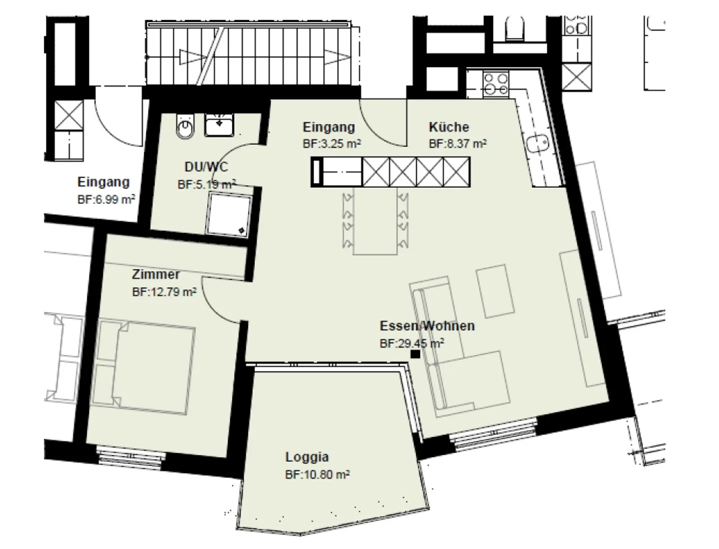 Modern 2.5-room apartment - Photo 8 of 9