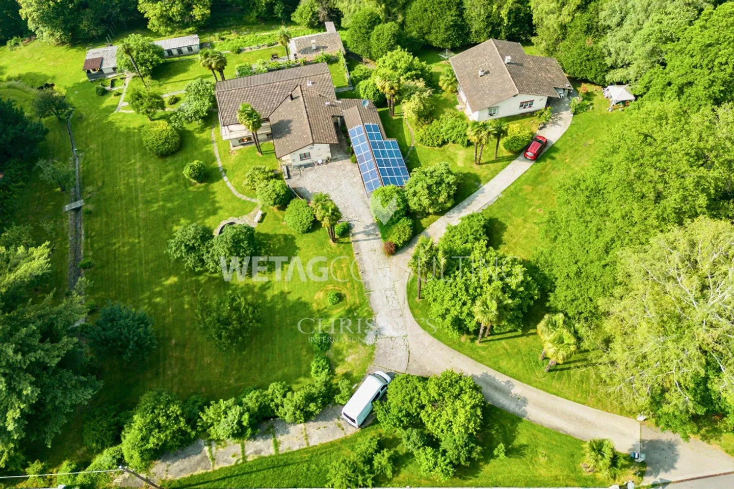 Propriété spacieuse dans la verdure avec villa principale, maison d'hôtes et grotte indépendante à vendre à Rivera-Monteceneri - Photo 13 sur 13