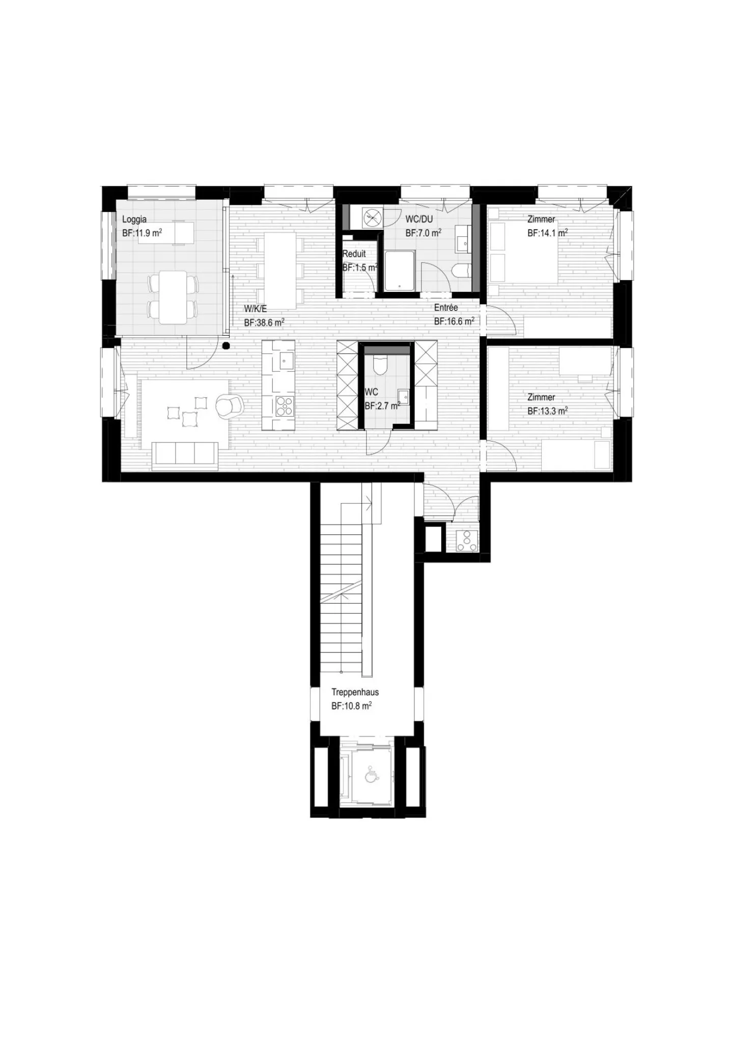 3.5 stanze nel Leuepark Dagmersellen - Foto 5 di 5