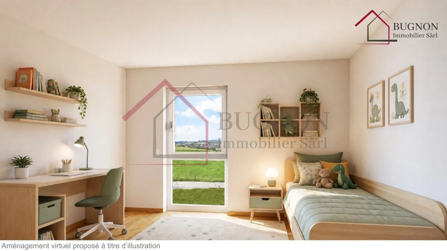 THE VILLAS OF GRAND PRÉ  Semi-detached villa with 4.5 rooms - Lot C1 - Photo 6 of 12