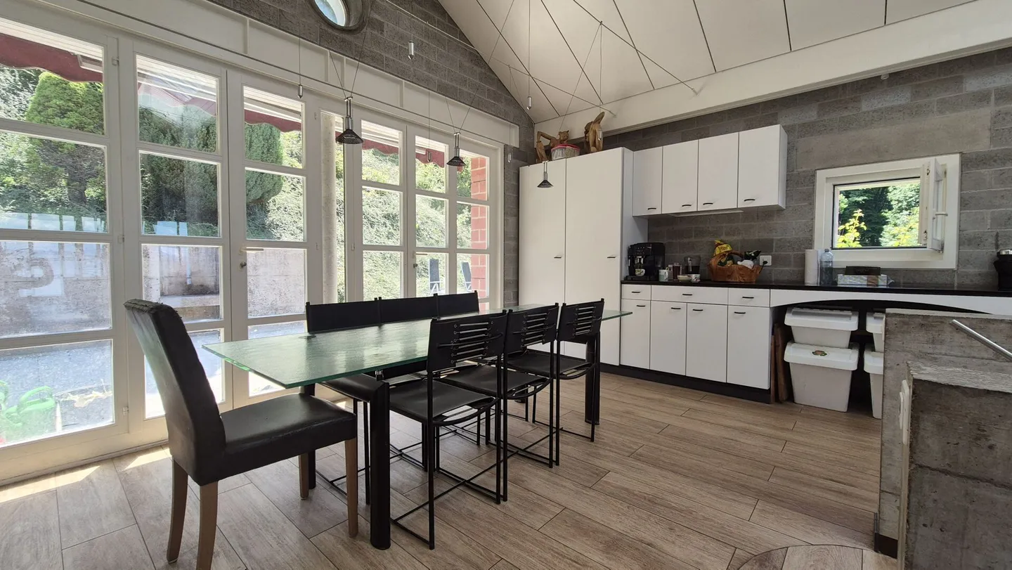 Architect-designed villa with 4.5 rooms at the exit of Bouveret - Photo 8 of 18