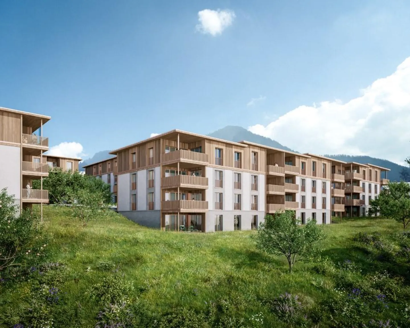 Appartamenti con giardino 4,5 locali nella migliore posizione a Zizers - Foto 1 di 9