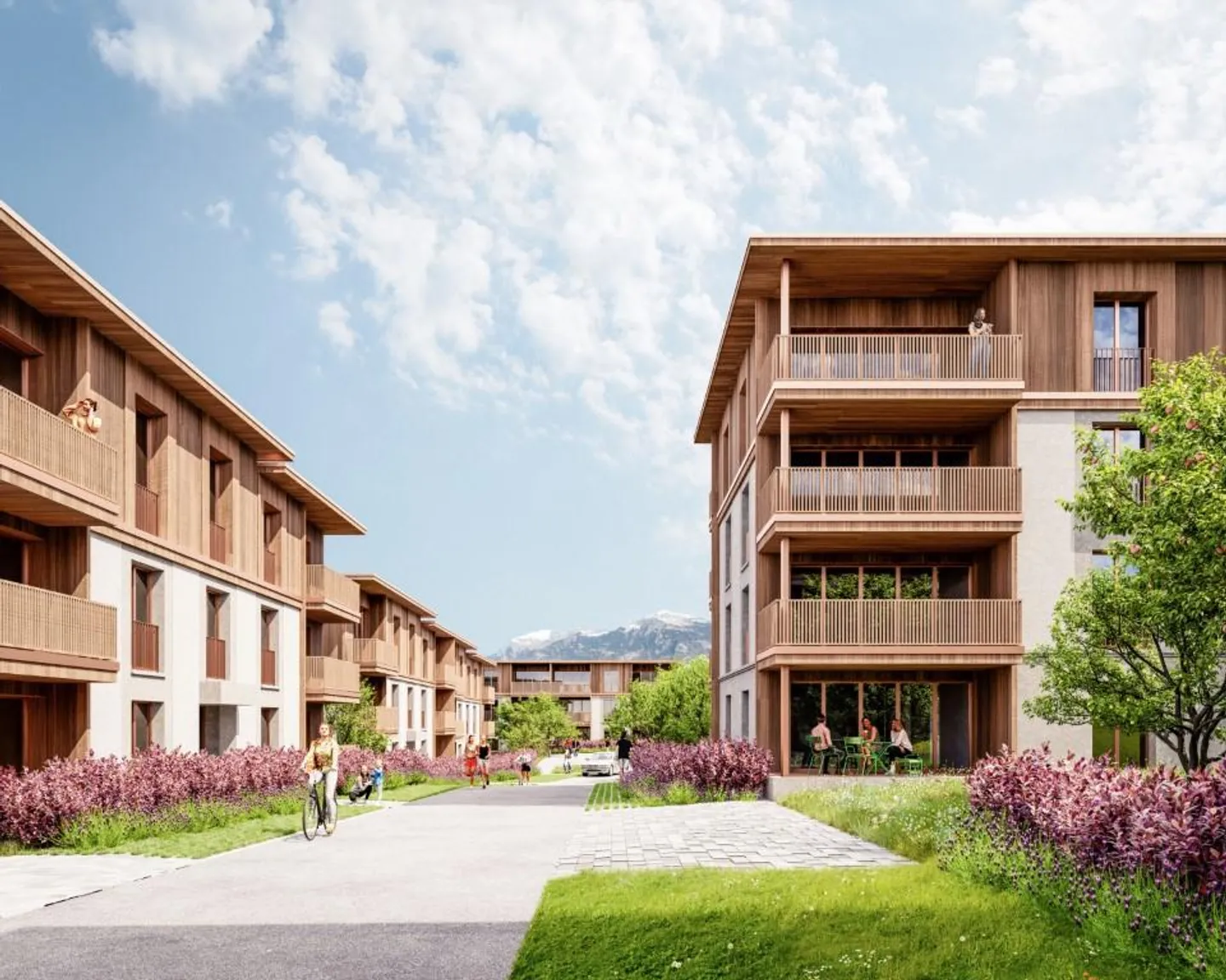 Appartamenti con giardino 4,5 locali nella migliore posizione a Zizers - Foto 2 di 9