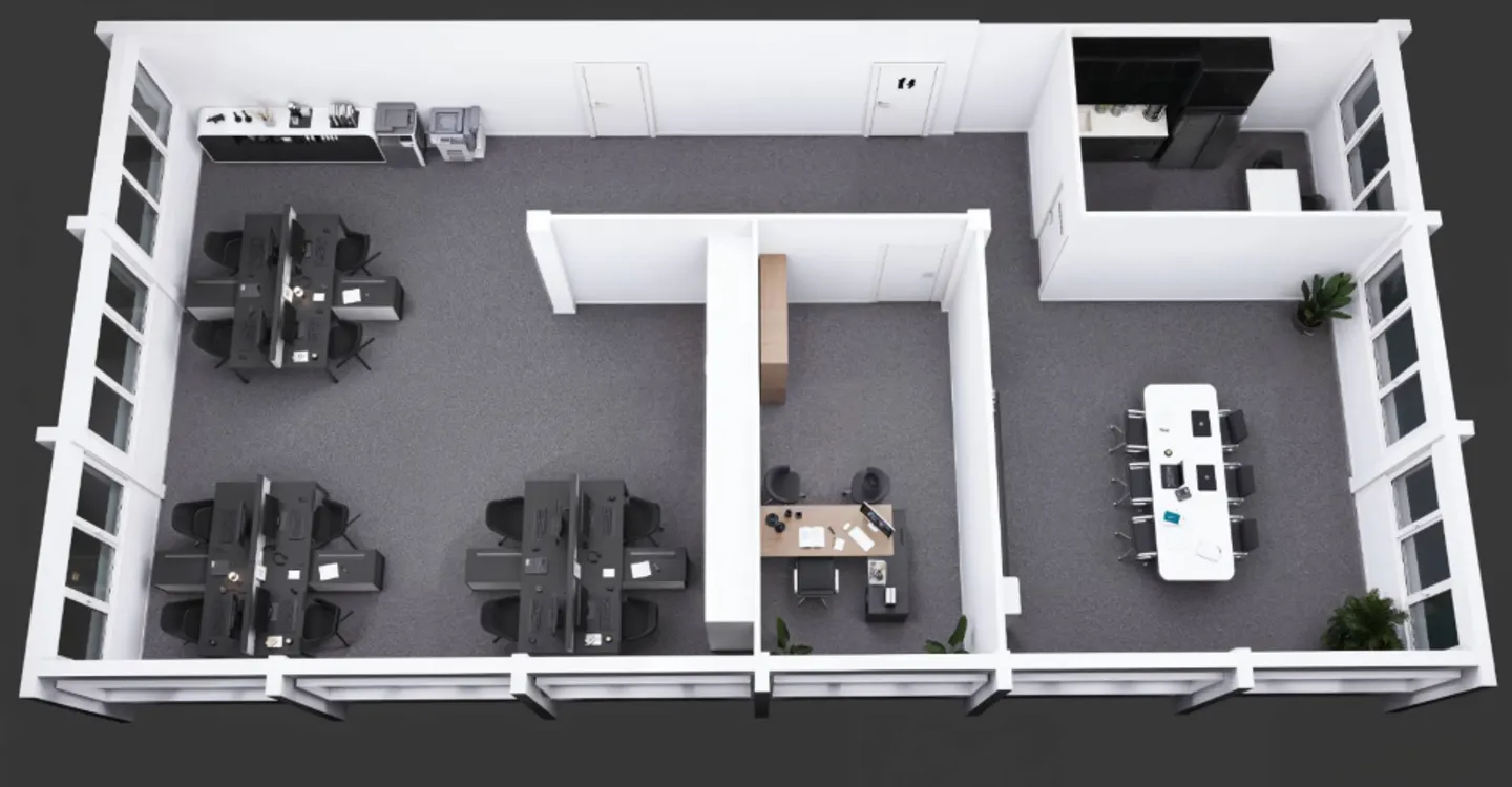 Rue Alexandre Gavard 16 Offices - 270 m² - Photo 3 of 6