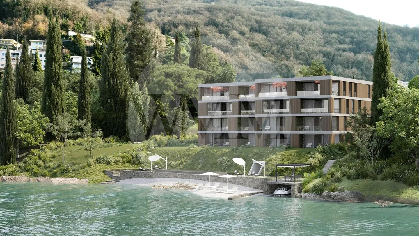 EXKLUSIVER BLICK AUF DEN SEE: ELEGANTE 5.5 ZIMMER WOHNUNG MIT GROSSER TERRASSE - Foto 1 von 12