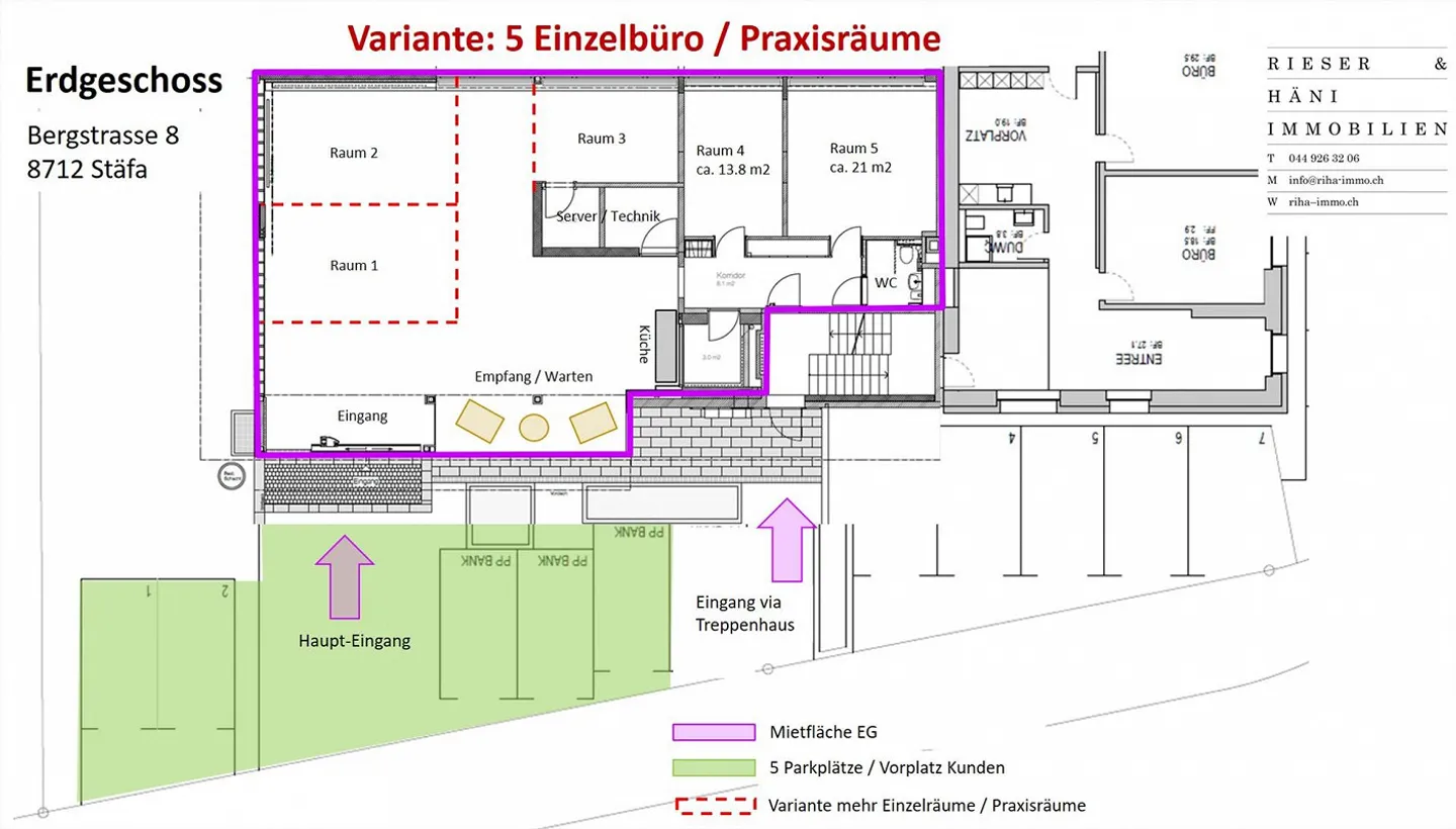 First-class office/practice/sales spaces in the center and train station - Photo 13 of 13