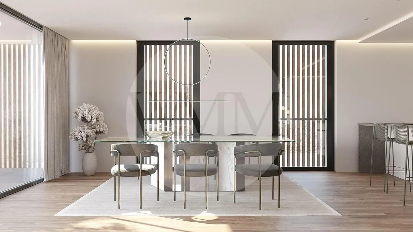 EXKLUSIVER BLICK AUF DEN SEE: ELEGANTE 5.5 ZIMMER WOHNUNG MIT GROSSER TERRASSE - Foto 6 von 12