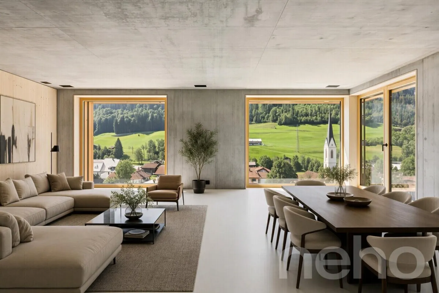 Appartement moderne avec vue sur les montagnes - Photo 4 sur 12