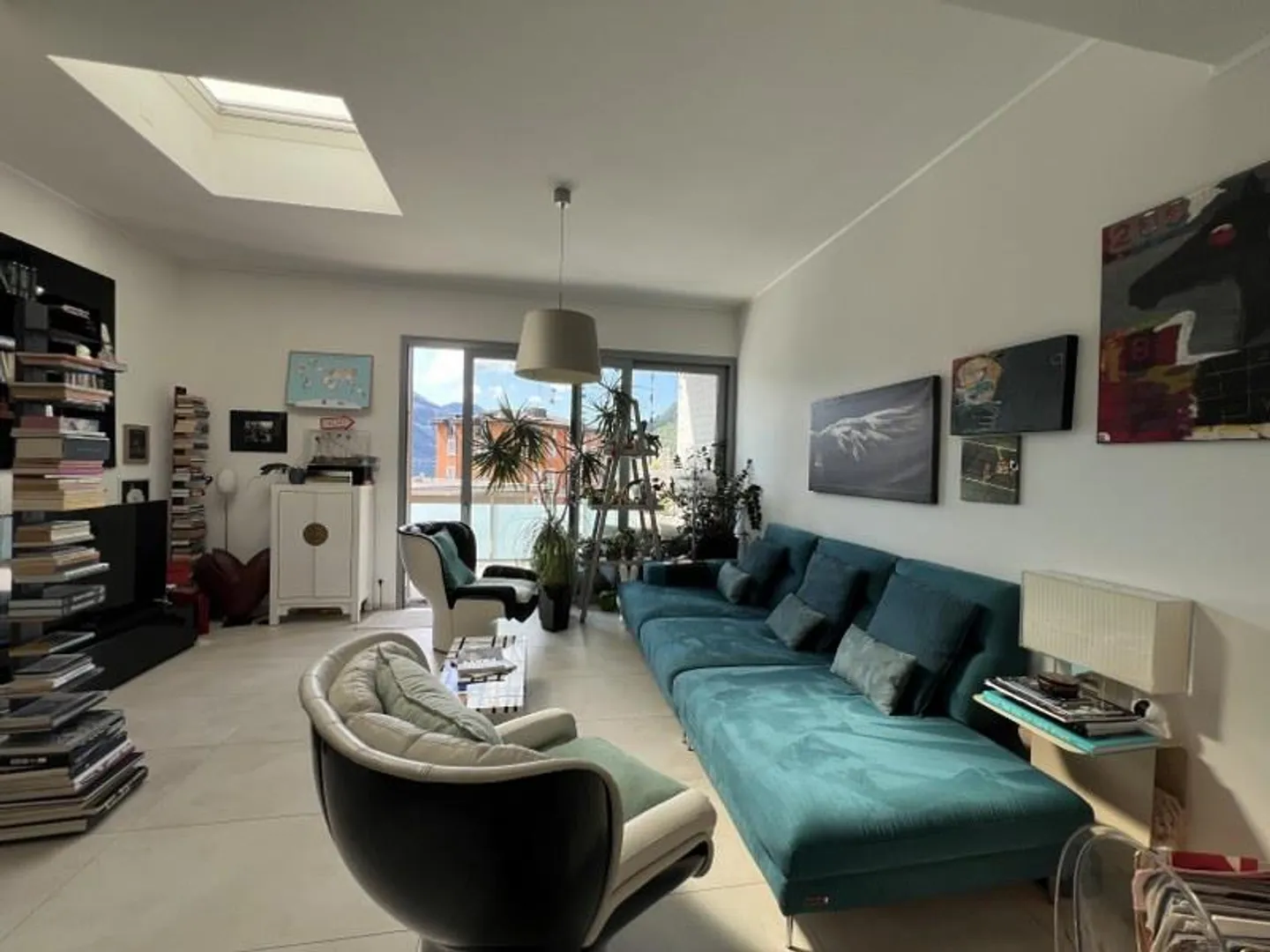 ESCLUSIVO ATTICO DI 4.5 LOCALI CON SPLENDIDA VISTA LAGO - Foto 6 di 13