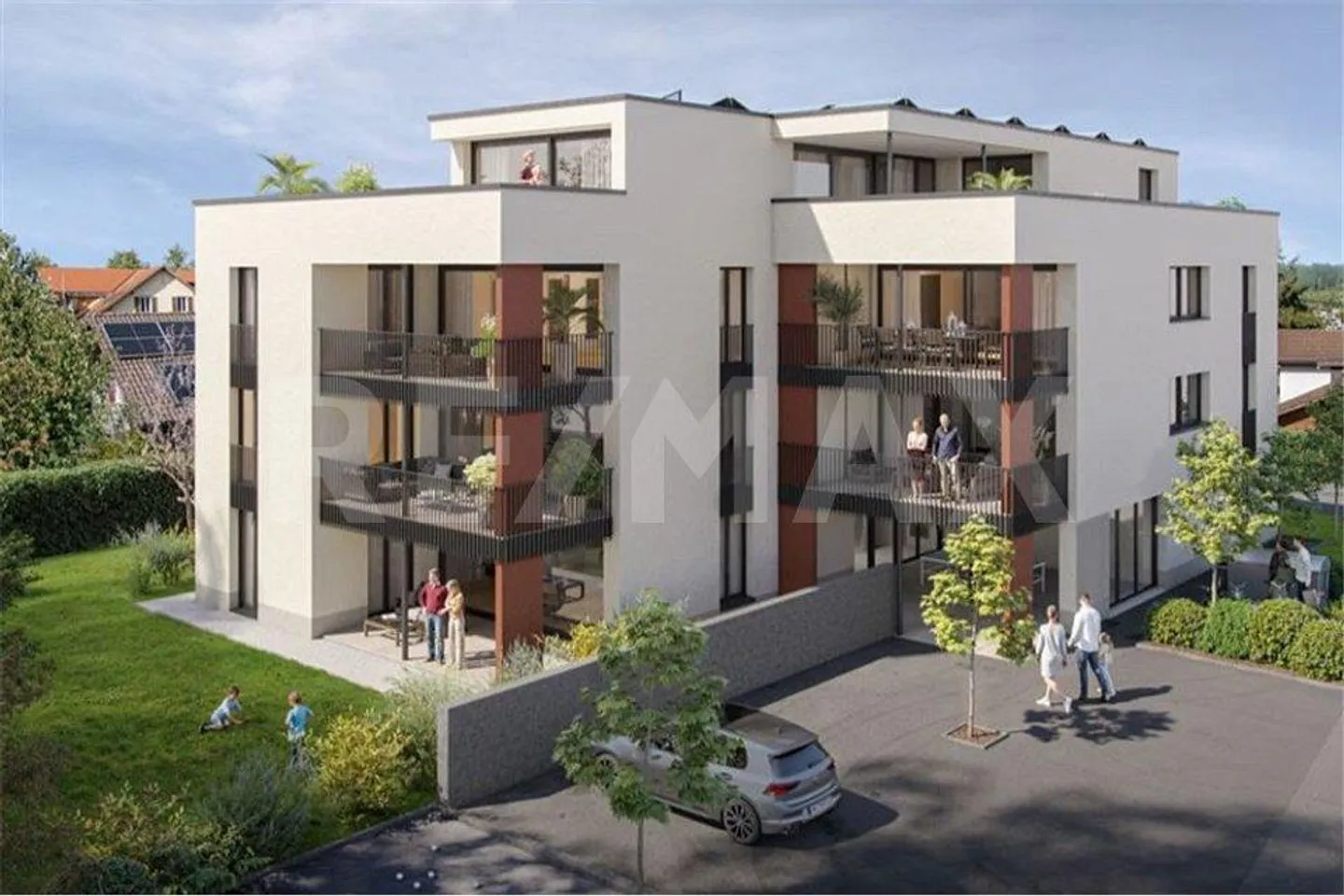 Moderne nachhaltige Wohnungen in Seon - Foto 1 von 12