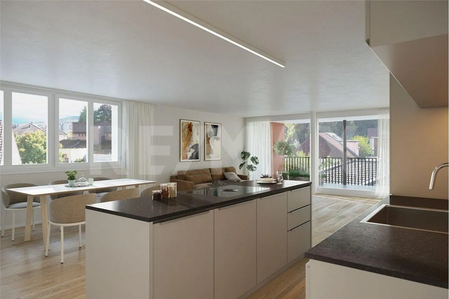 Moderne nachhaltige Wohnungen in Seon - Foto 4 von 12