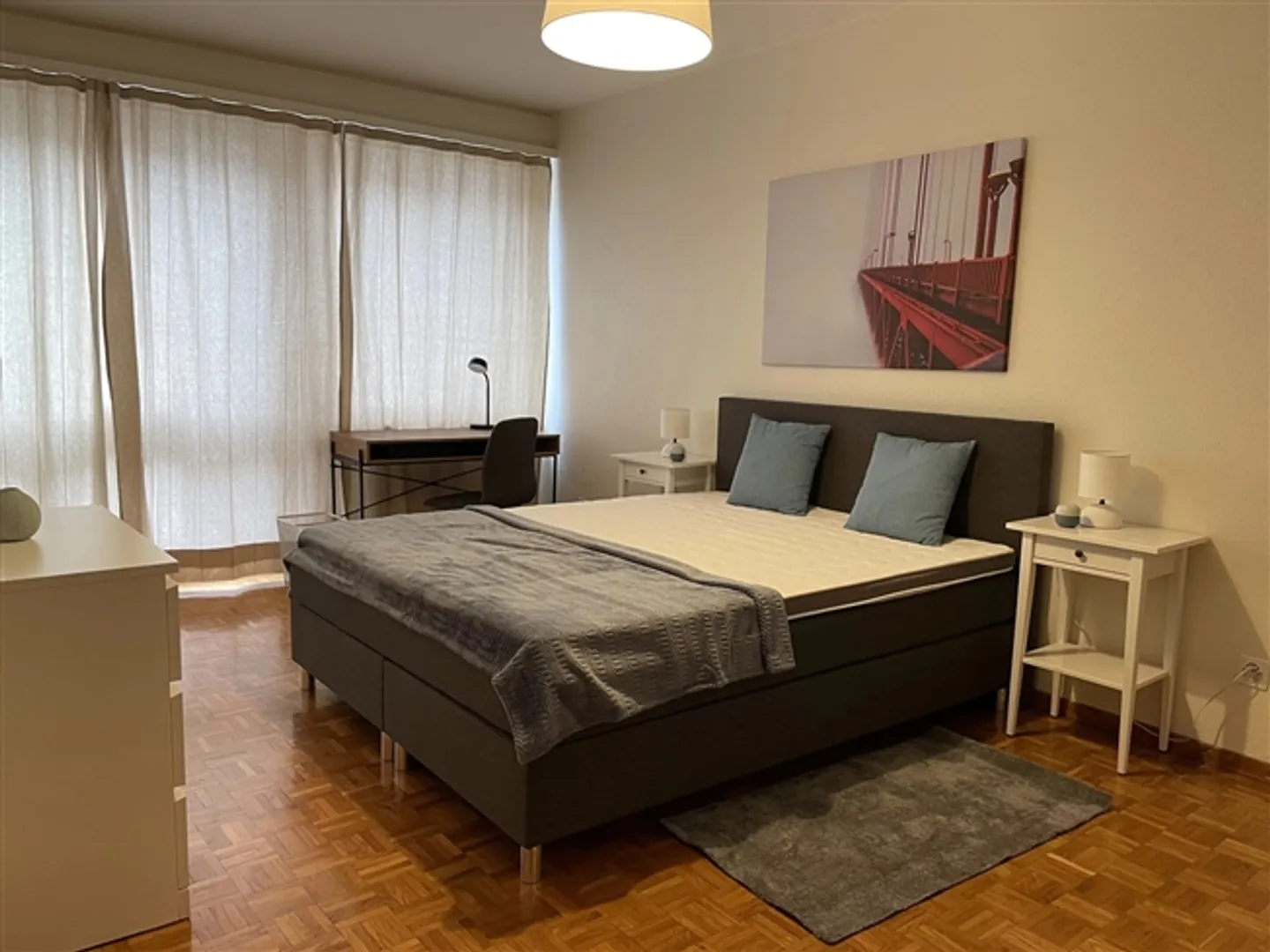 Appartement meublé de 4 pièces au cœur de Champel à Genève - Photo 3 sur 6