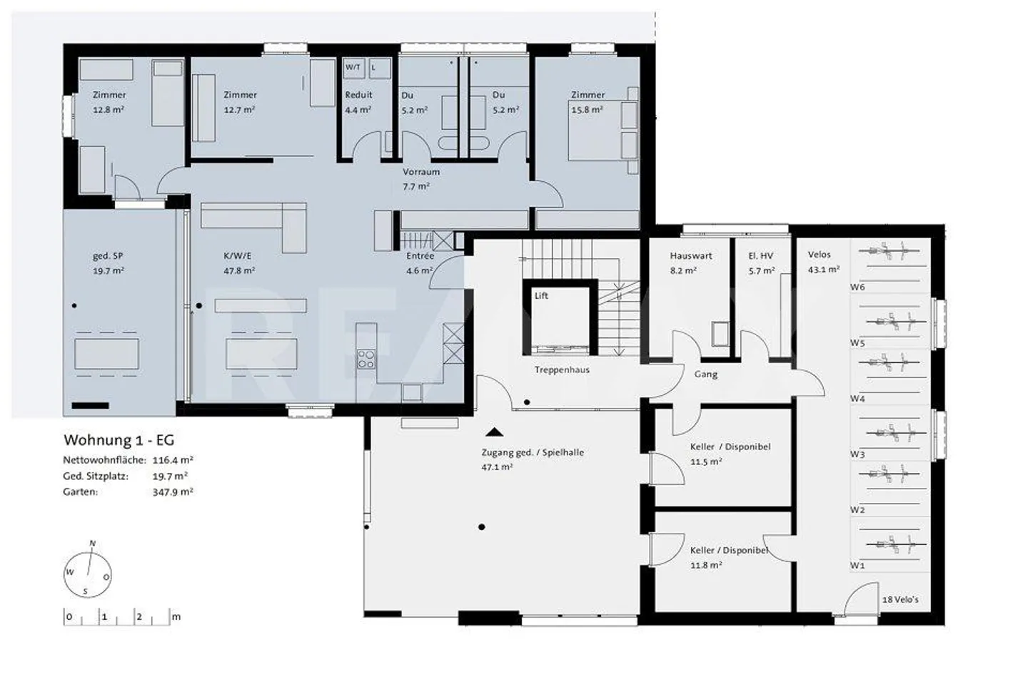Moderne nachhaltige Wohnungen in Seon - Foto 8 von 12