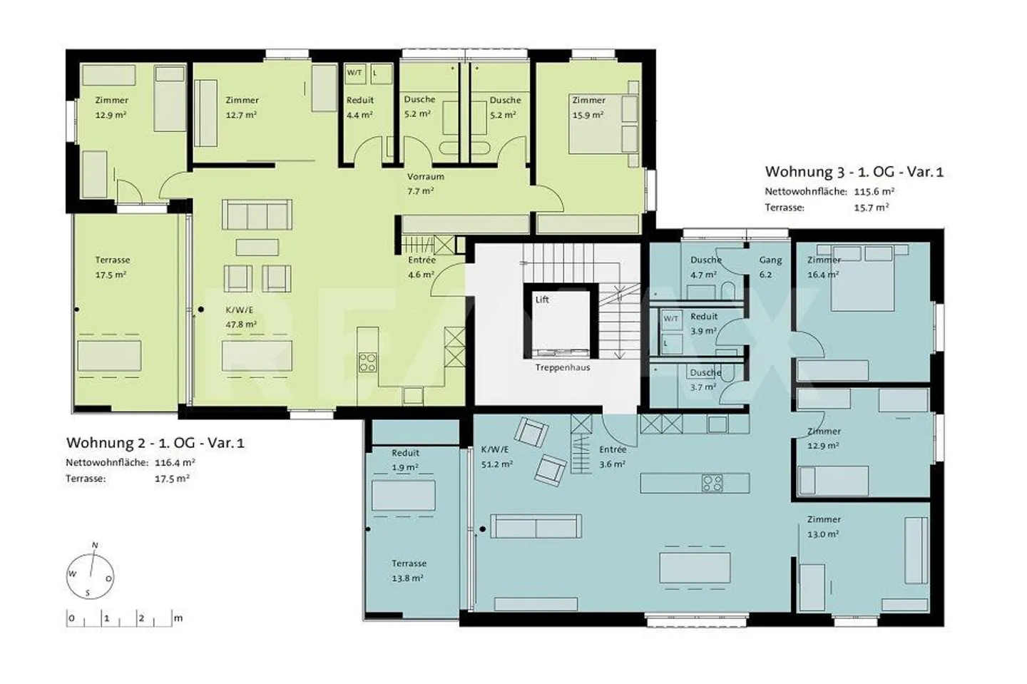 Moderne nachhaltige Wohnungen in Seon - Foto 9 von 12