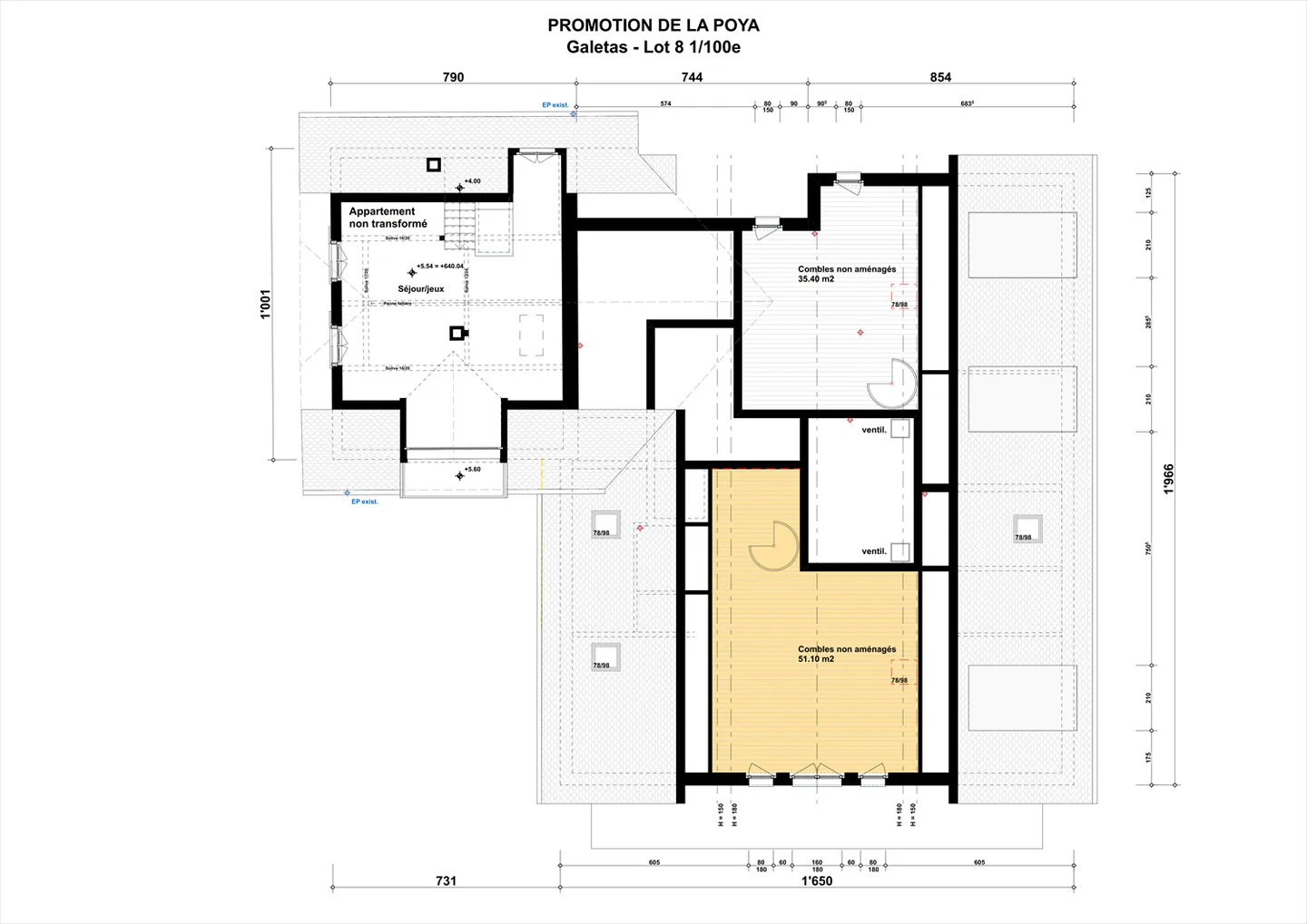 Duplex di 4,5 vani - Foto 4 di 10