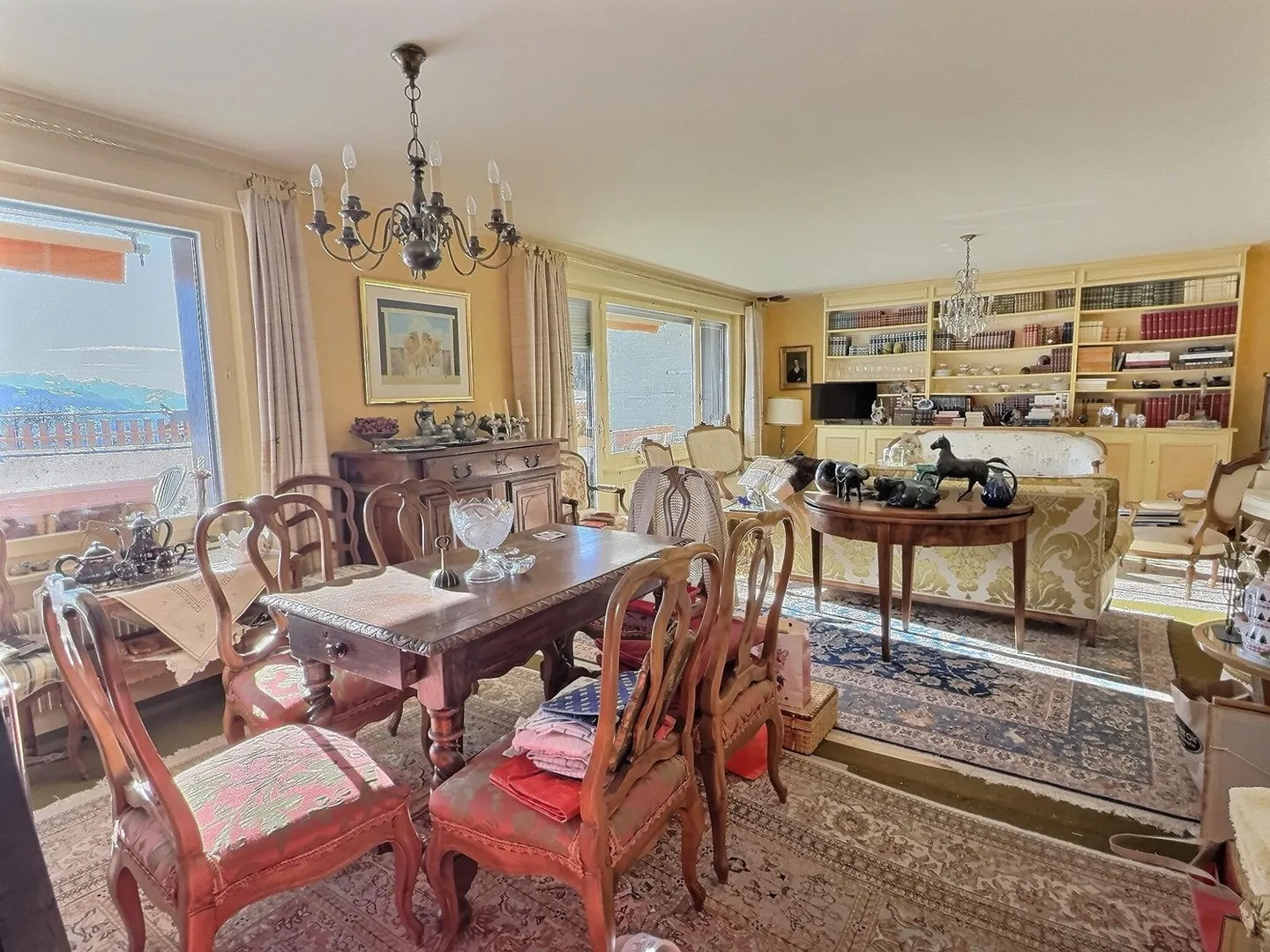 Seltenes 3.5-Zimmer-Apartment mit Terrasse in Vermala in einer Zweitwohnsitz-Residenz - Foto 4 von 7