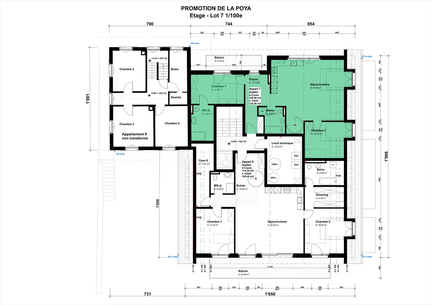 Duplex 4.5 stanze - Foto 4 di 11