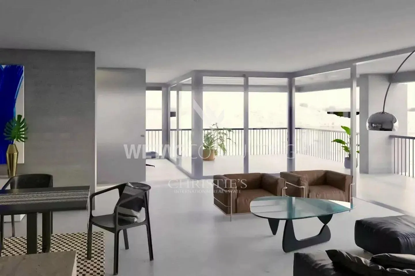 Lugano-Viganello: Moderno appartamento attico con grande terrazza coperta e vista lago in vendita - Foto 4 di 8