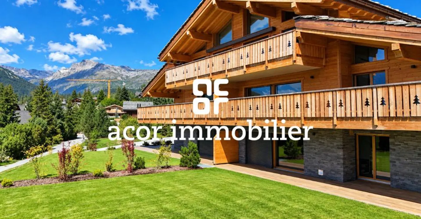 CRANS-MONTANA – 4.5 ROOM NEW APARTMENT OF 223 M² – HUGE TERRACE & GARDEN - Photo 2 of 12