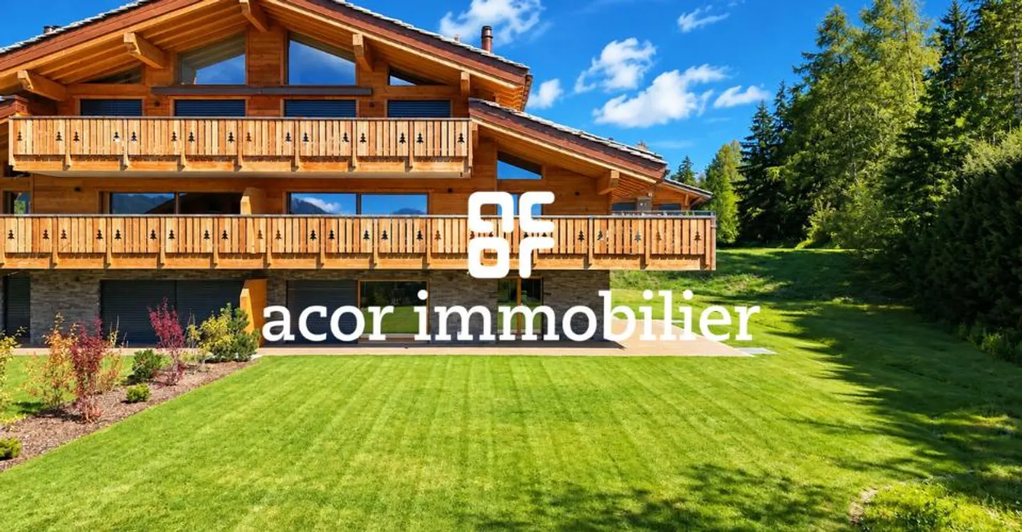 CRANS-MONTANA – 4.5 ROOM NEW APARTMENT OF 223 M² – HUGE TERRACE & GARDEN - Photo 3 of 12