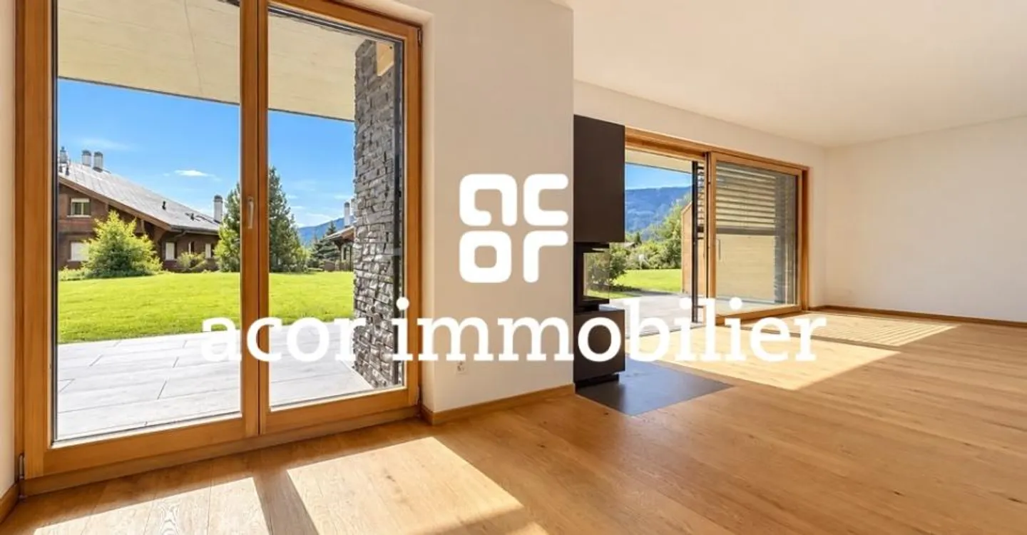 CRANS-MONTANA – 4.5 ROOM NEW APARTMENT OF 223 M² – HUGE TERRACE & GARDEN - Photo 6 of 12