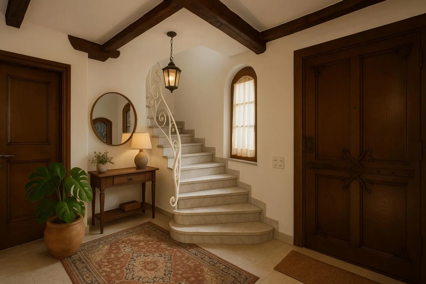 Elegantes Mittelmeervilla mit atemberaubendem Blick auf den Luganer Golf - Foto 6 von 23