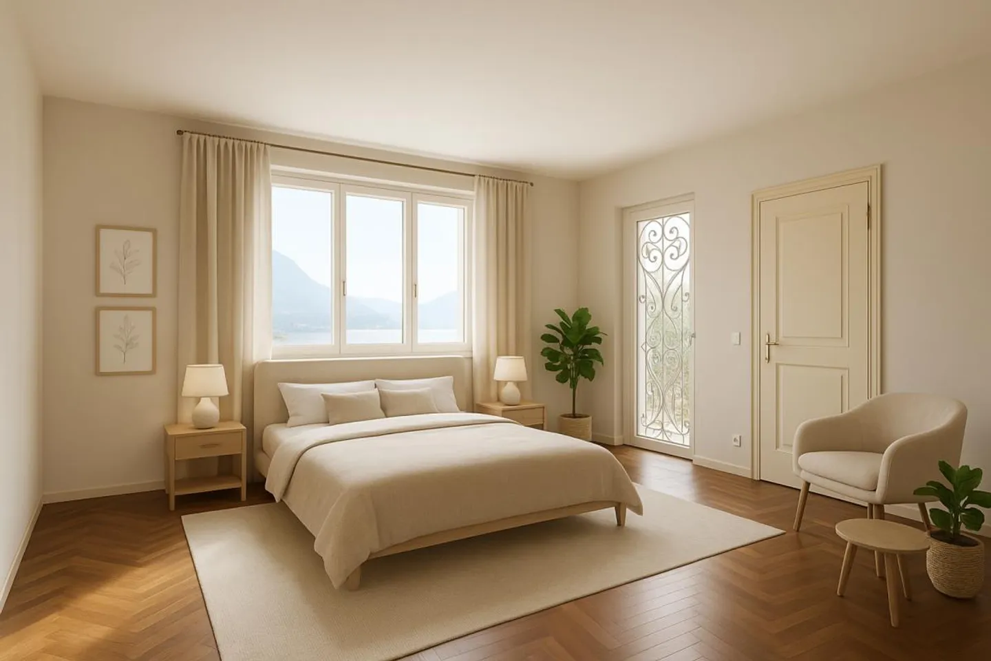 Elegantes Mittelmeervilla mit atemberaubendem Blick auf den Luganer Golf - Foto 10 von 23