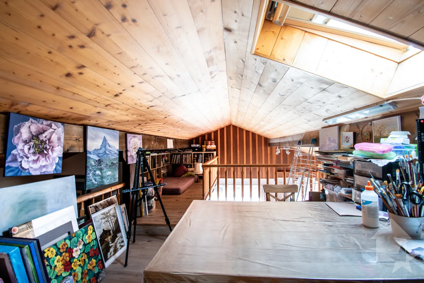 Zweistöckige Wohnung im letzten Stock eines kleinen Gebäudes - Photo 11 of 13