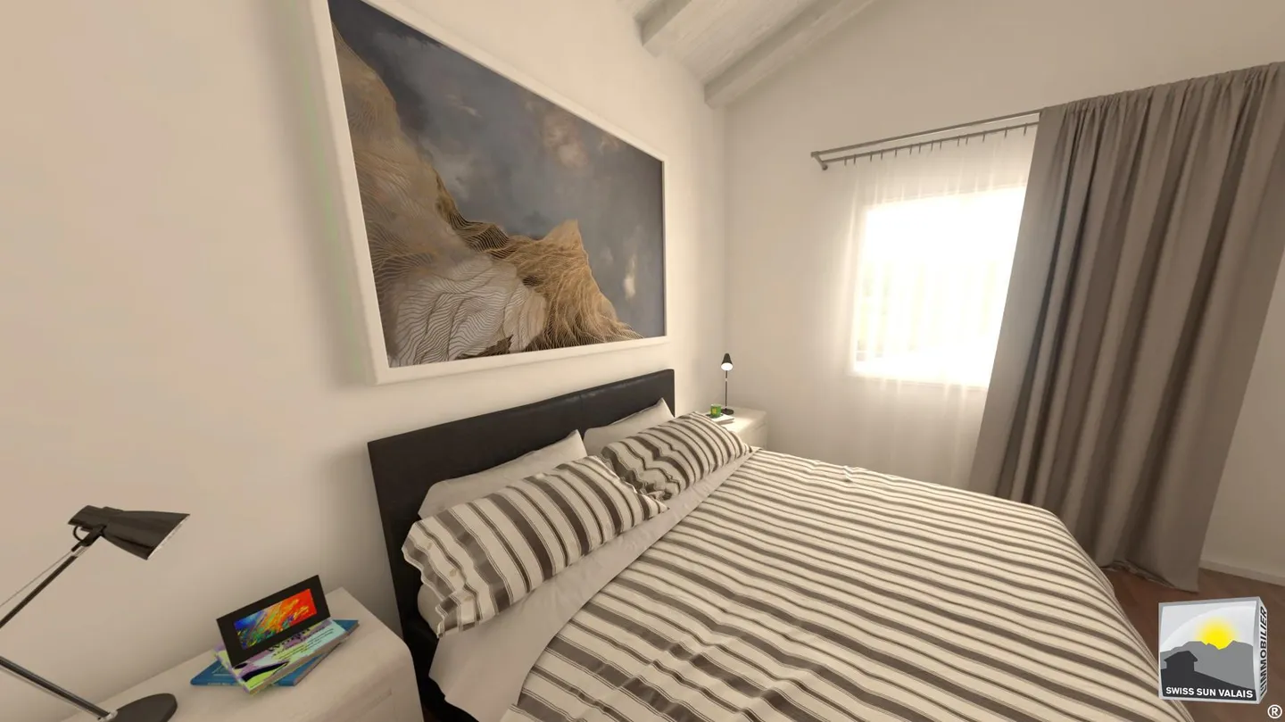 VALAIS/ Ich bin "MADISON" Magnifique Villa ind. zu bauen 6.5 Zimmer 240 m - Foto 11 von 18