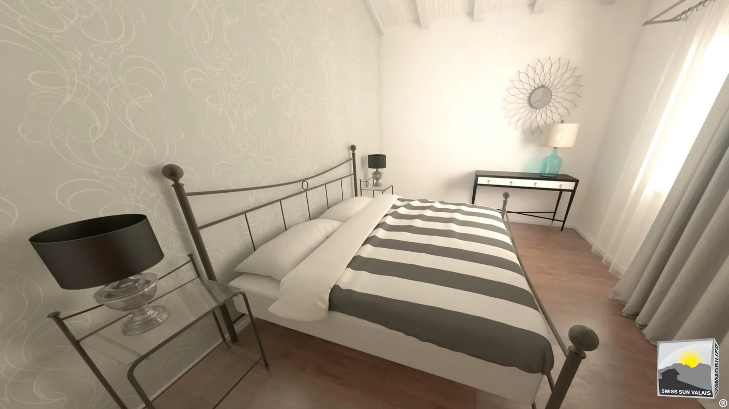 VALAIS/ Ich bin "MADISON" Magnifique Villa ind. zu bauen 6.5 Zimmer 240 m - Foto 10 von 18