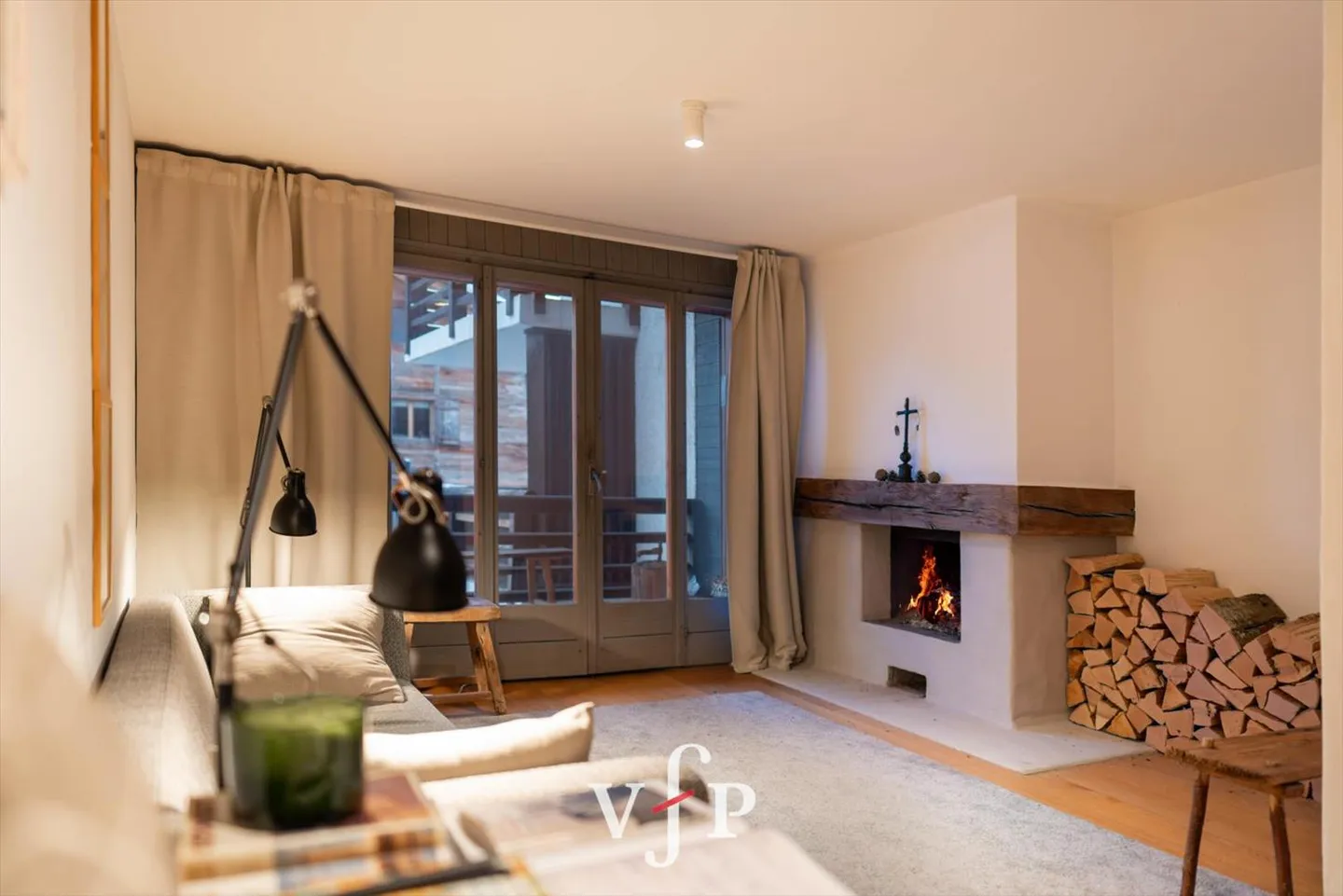 Appartement 2,5 pièces rénové au centre de Verbier - Photo 1 sur 12