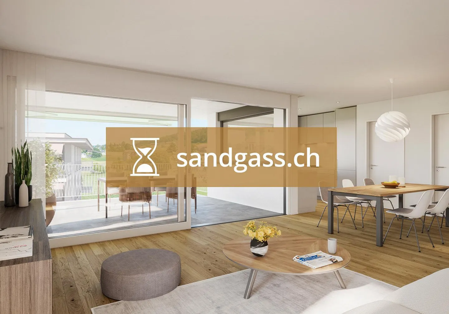 Appartement neuf ultra moderne à sandgass.ch - Photo 1 sur 8