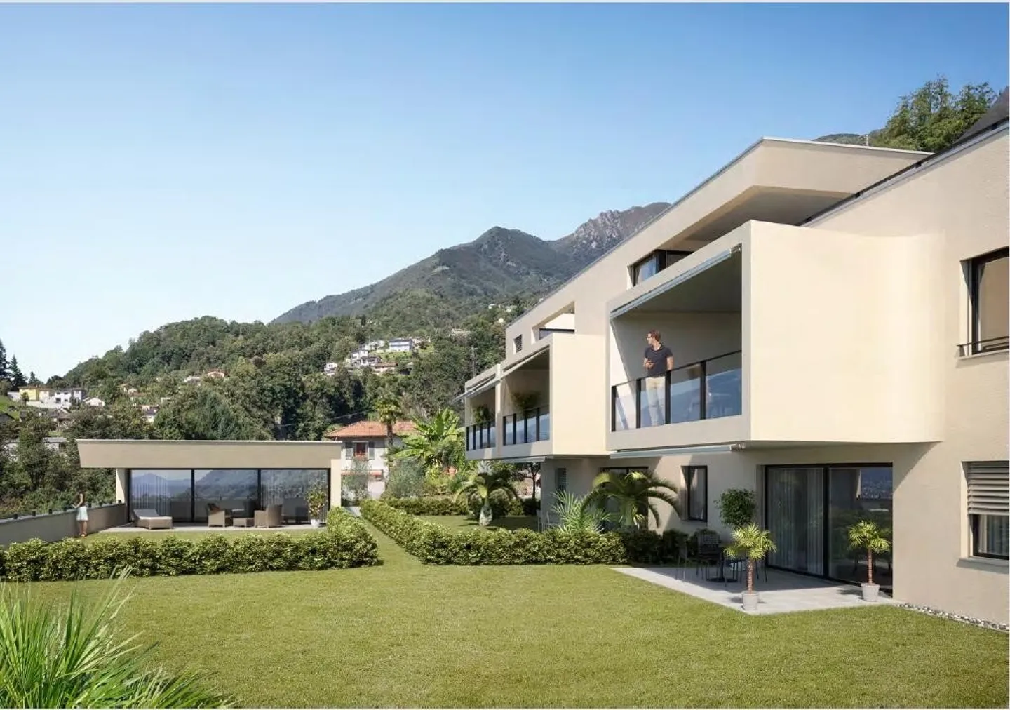 Bellissimo nuovo appartamento di 4,5 stanze con vista lago - Foto 1 di 10
