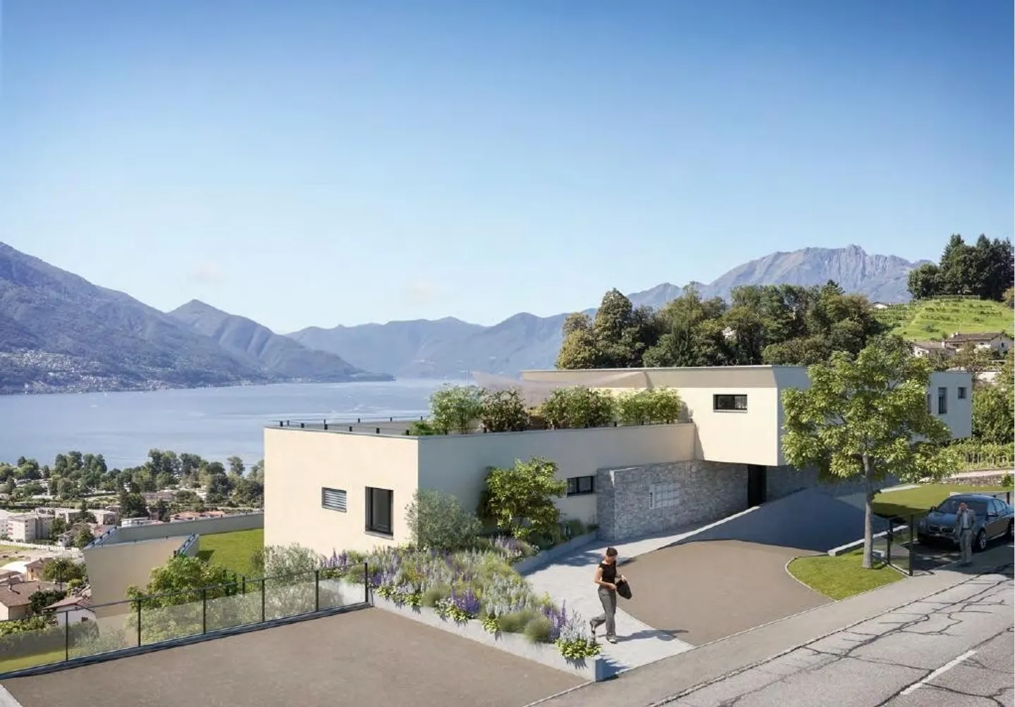Bellissimo nuovo appartamento di 4,5 stanze con vista lago - Foto 2 di 10