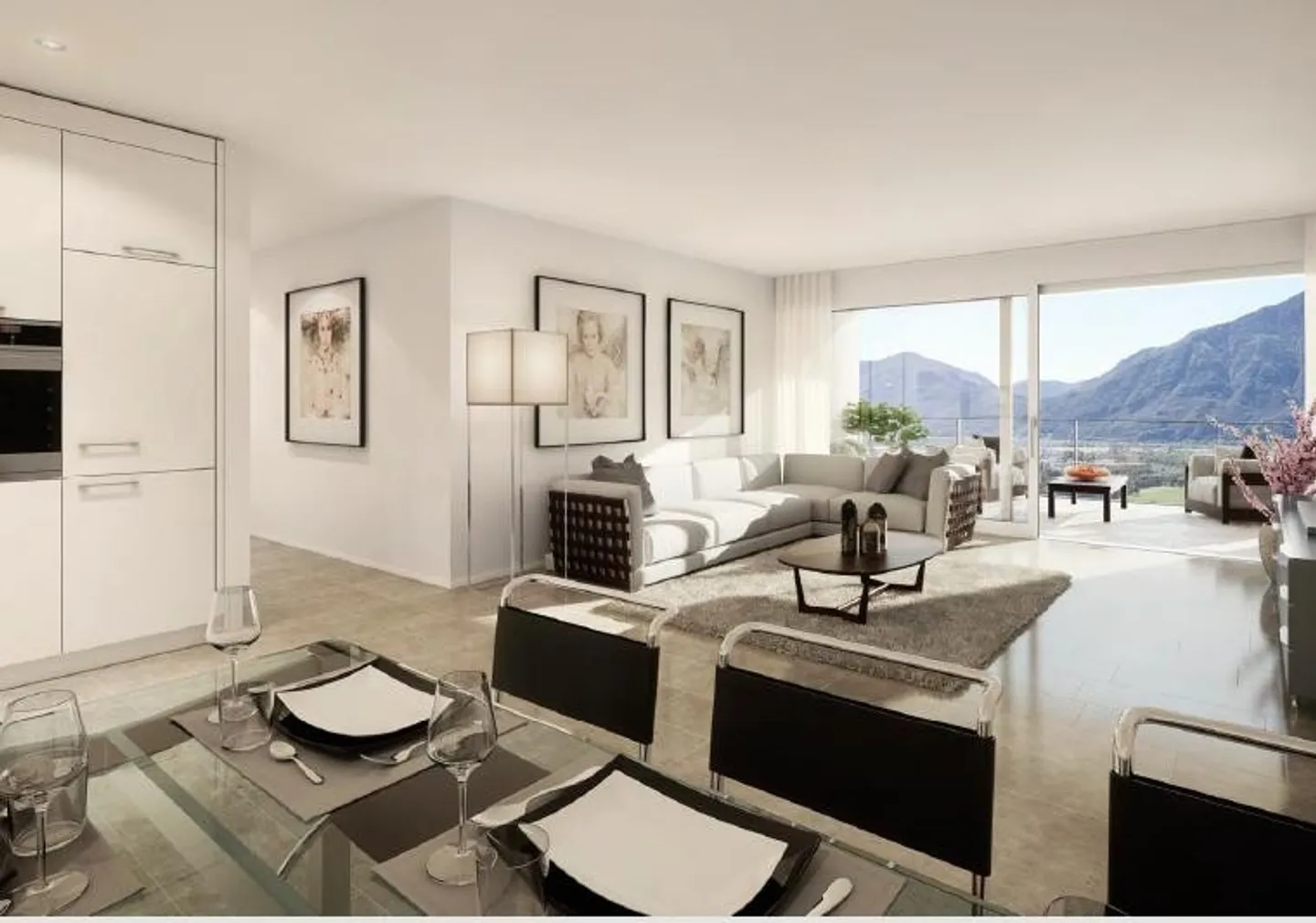 Bellissimo nuovo appartamento di 4,5 stanze con vista lago - Foto 5 di 10